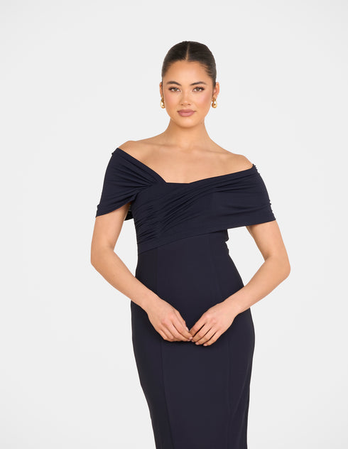 Eva Off Shoulder Maxi Dress
